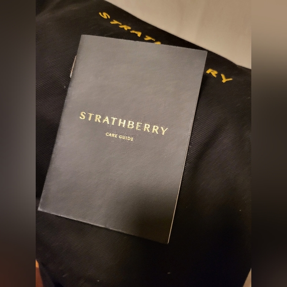 Strathberry Safari Leather Shoulder Bag - Picture 13 of 16